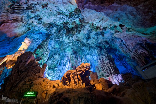 Red flute cave, China (2008)