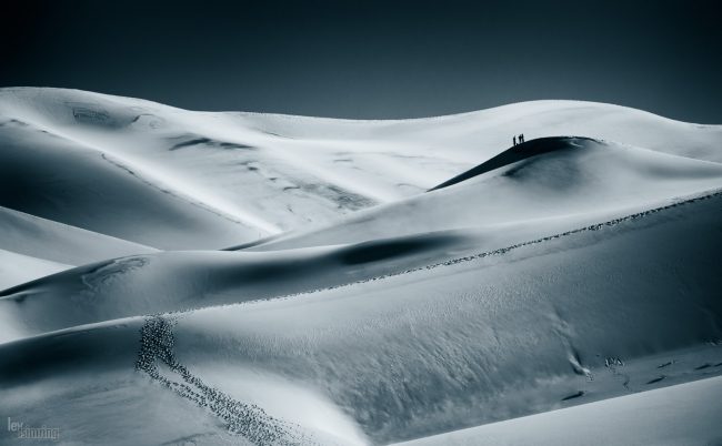 Eureka Valley Sand Dunes, Death valley, California (2013)