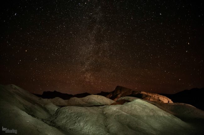 Zabriskie point <p> Death valley, California (2013)