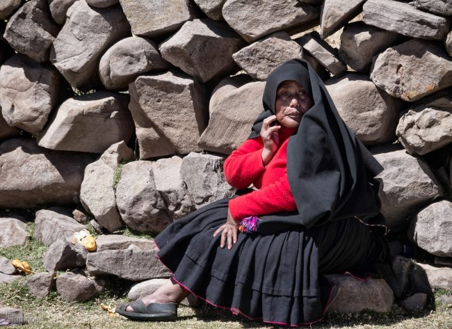 Taquile island <p> Titicaca lake, Peru (2013)