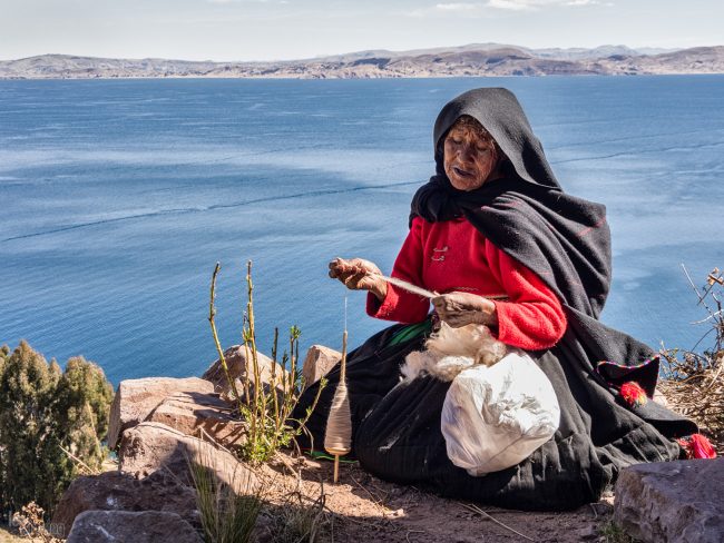 Taquile island <p> Titicaca lake, Peru (2013)