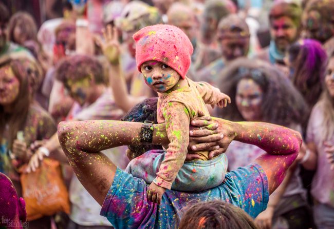 Holi festival, Oceanside, California (2017)