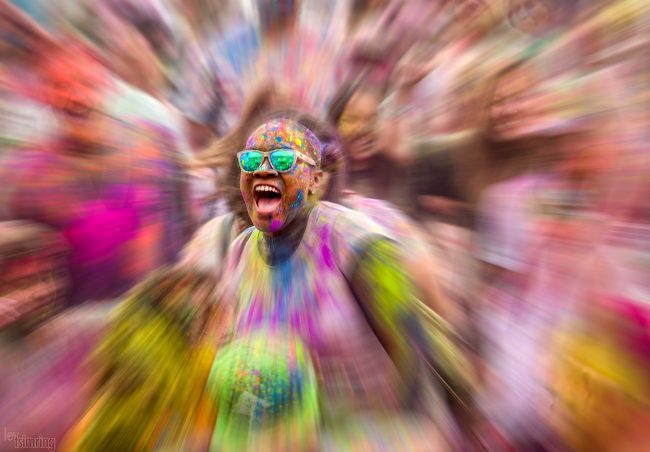 Holi festival, Oceanside, California (2017)