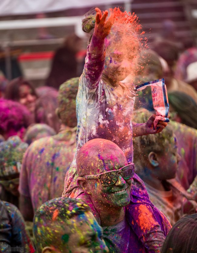 Holi festival, Oceanside, California (2017)