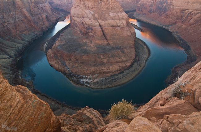 Horseshoe Bend, Colorado river, Arizona (2009)