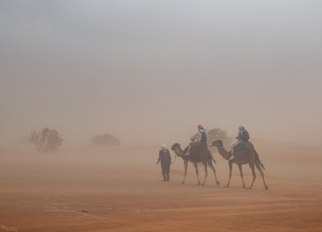 Sandstorm in Sahara, Morocco (2023)